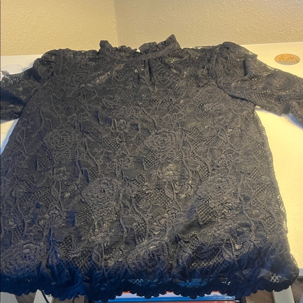 Elegant Black Women's Blouse